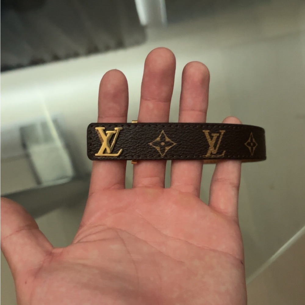 Louis Vuitton Tan Leather Strap